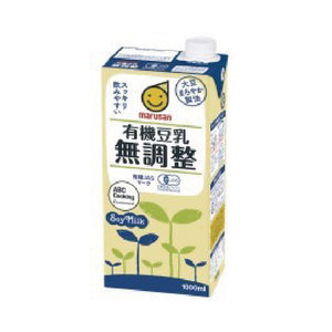 有機豆乳 無調整 1000ml