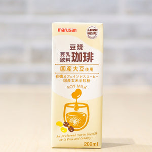 豆ジャン豆乳飲料 珈琲 200ml【MS】