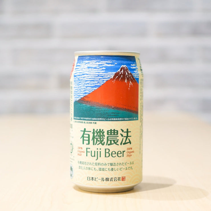 有機農法ビール 富士ビール 缶 350ml