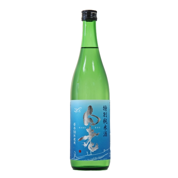 特別純米酒　白老　720ml