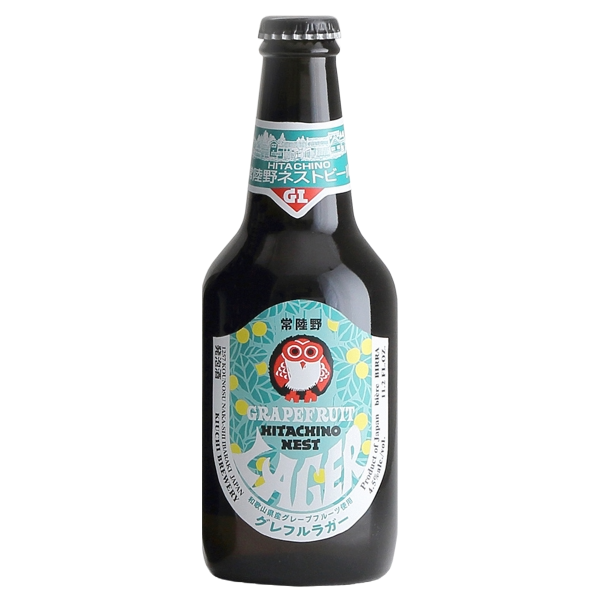 常陸野ネストビール グレフルラガー 瓶 330ml