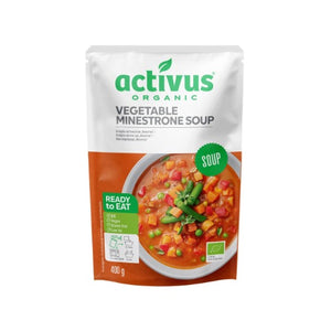 むそう activus オーガニックミネストローネ 400g【MS】