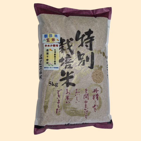 岡山県産 朝日米 玄米 5kg
