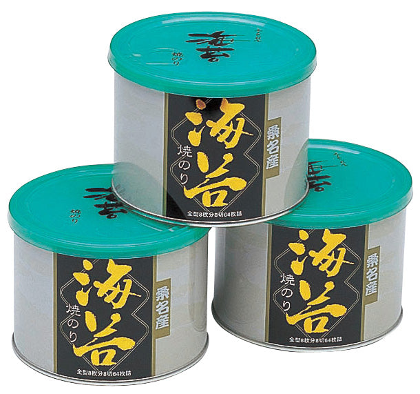 【直送】【熨斗・名入れ対応可】みえぎょれん 桑名産・特選焼海苔　3缶【MS】