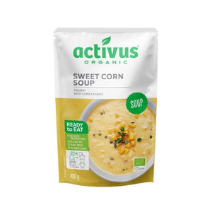 むそう activus オーガニックコーンスープ 400g【MS】