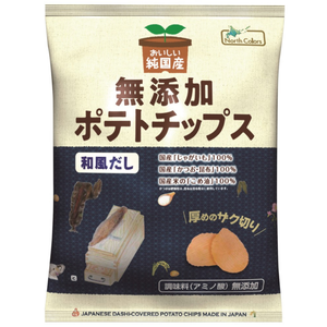ノースカラーズ 純国産 ポテトチップス・和風だし 53g【MS】